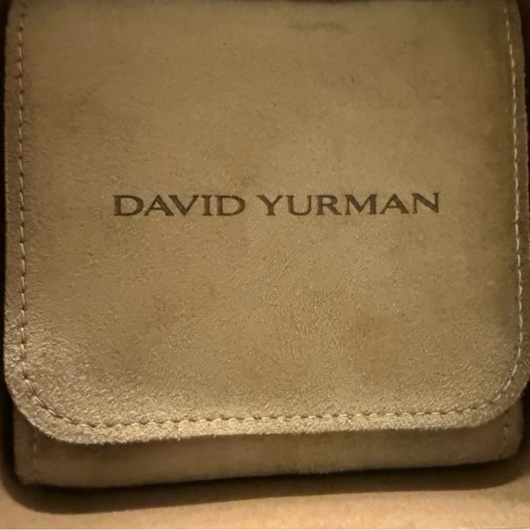 David Yurman Silver Cross Necklace - Picture 4 of 5